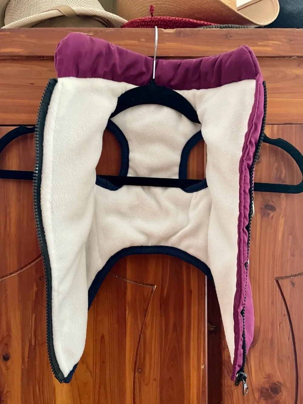 NWOT Dog Puffer Vest with Attached Harness